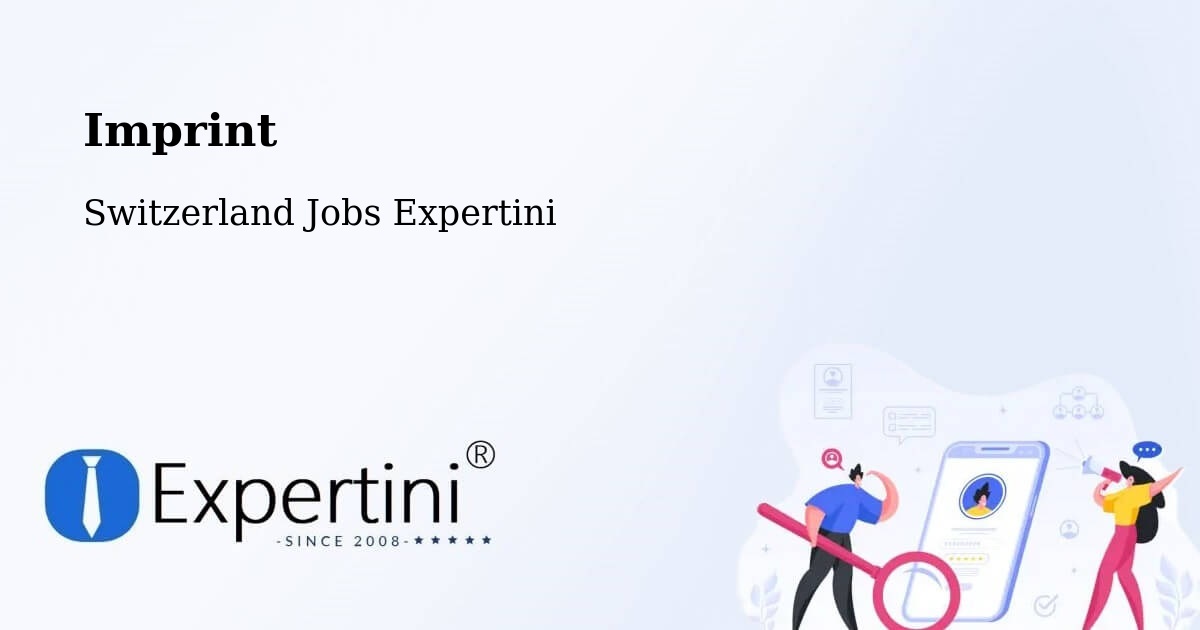 Imprint – Veveyse District - Switzerland Jobs Expertini